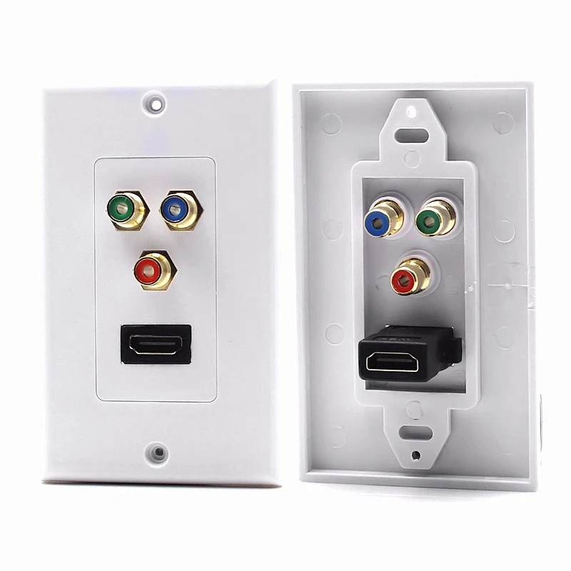 RCA connectorx3--HDMI femalex1