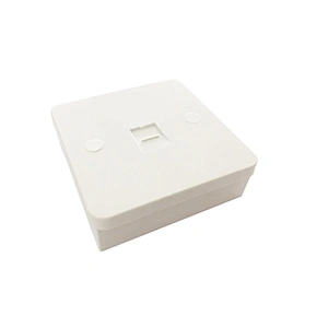 Cat6 Singleport socket with                        21mm back box