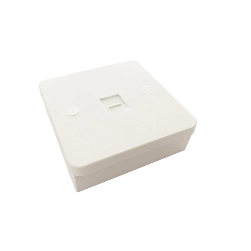 Cat6 Singleport socket with                        21mm back box