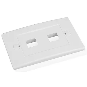 2-port Keystone Jack Insert in White