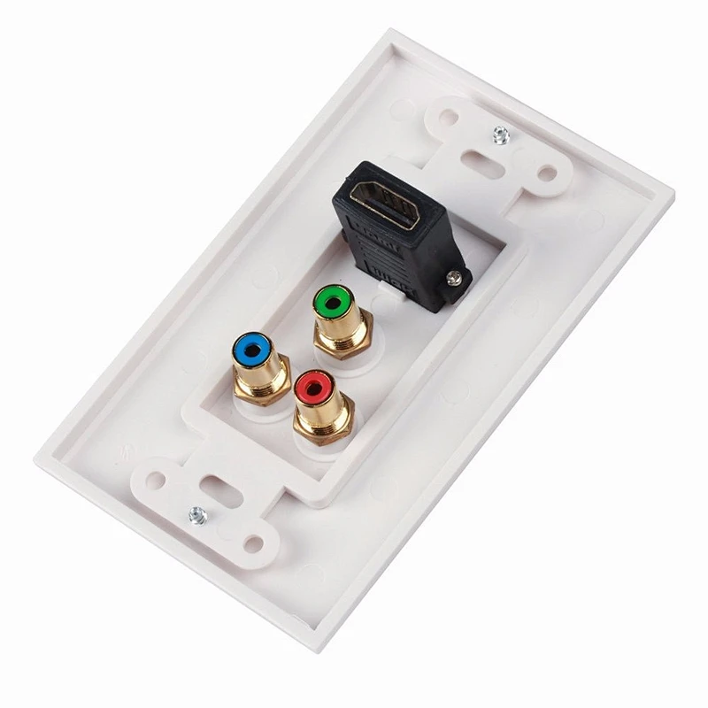 RCA connectorx3--HDMI femalex1