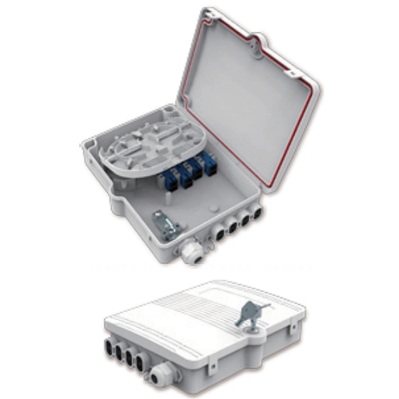 Outdoor fiber optic distribution box            12 cores