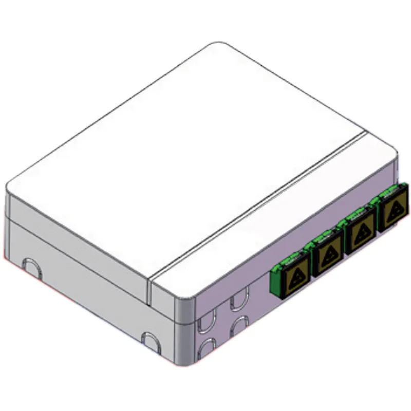 FTTH Wall mounting terminal box  4ports