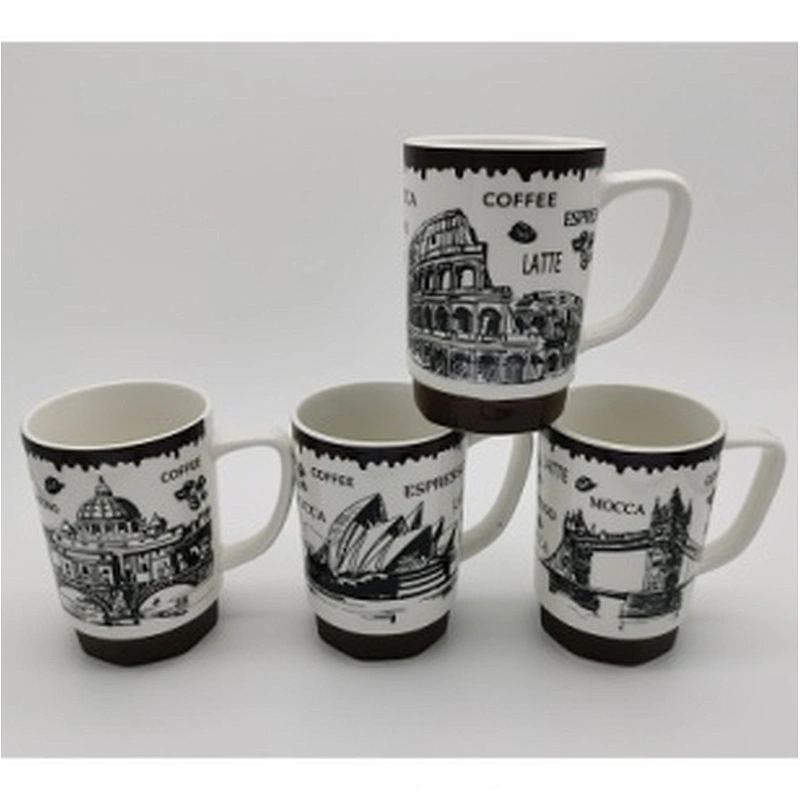 New bone china mug with decal