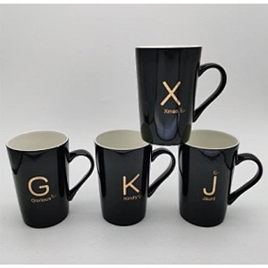 New bone china mug with decal