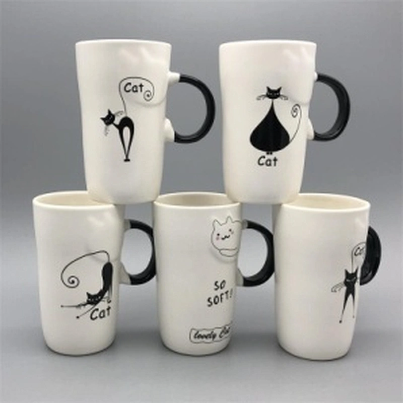 New bone china mug with decal