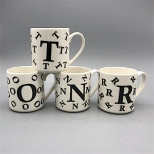 New bone china mug with deal