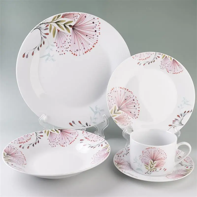 20pcs round shape dinner set