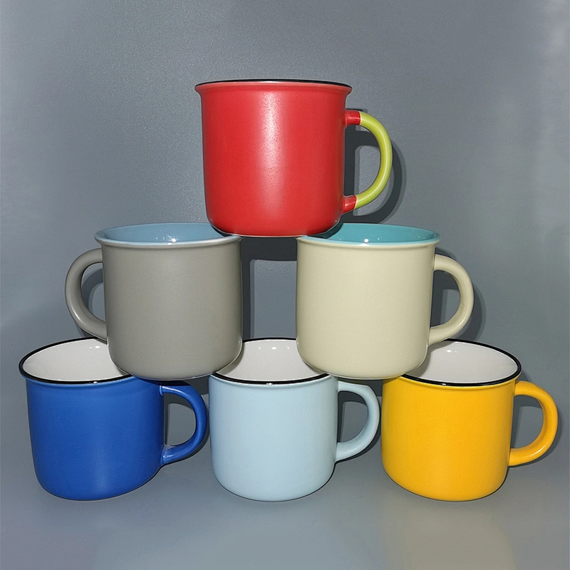 Imitation enamel mug