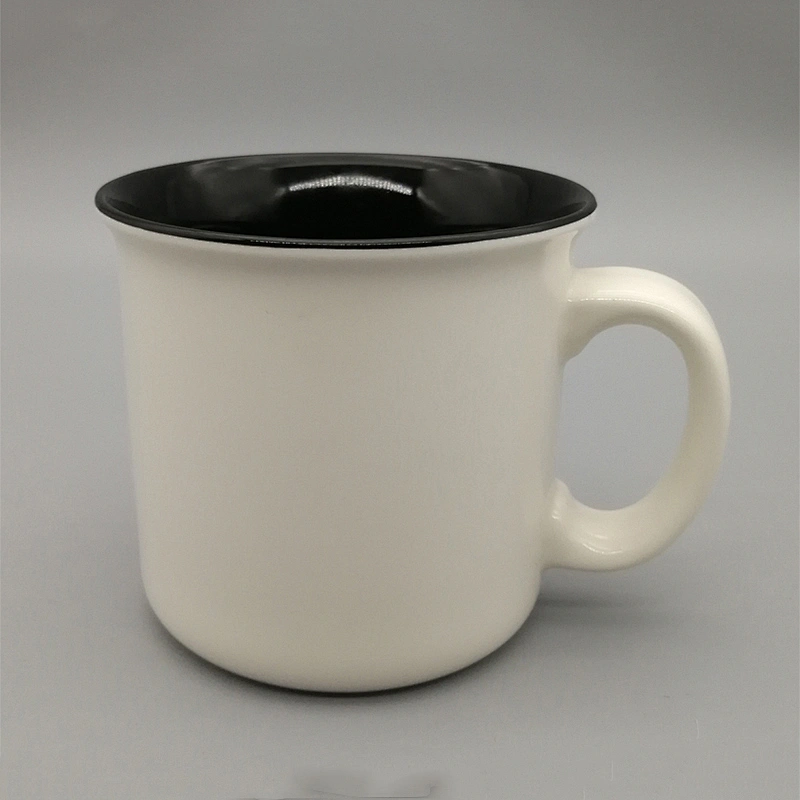 Imitation enamel color glazed mug