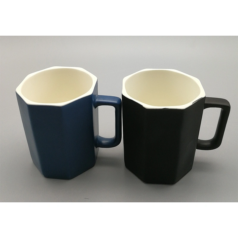 Color glazed mug