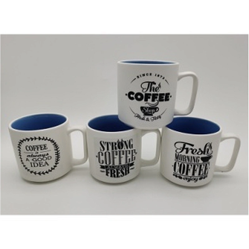 New bone china mug with decal