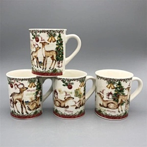 New bone china mug with deal
