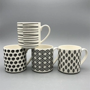 New bone china mug with deal
