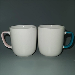 New bone china color glazed mug