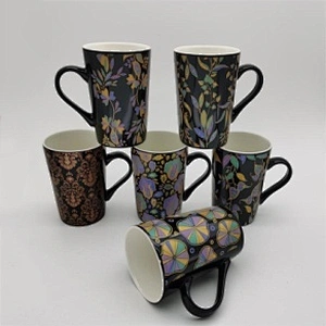 New bone china mug with decal