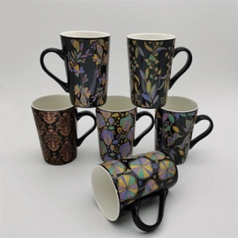New bone china mug with decal