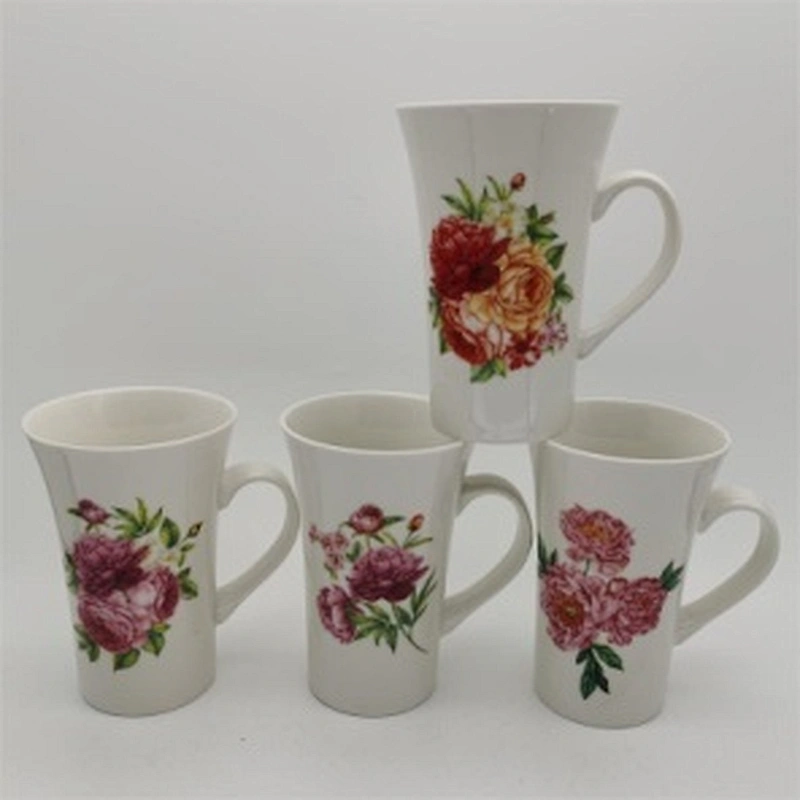 New bone china mug with decal