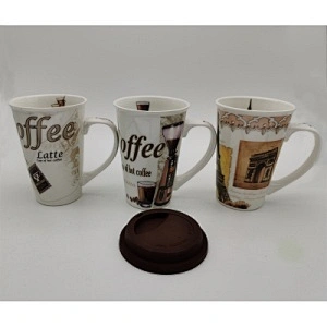 New bone china mug with decal