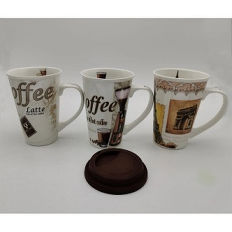 New bone china mug with decal