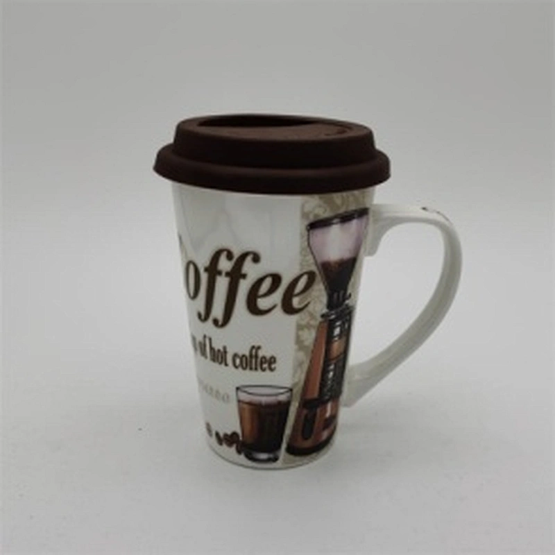 New bone china mug with decal