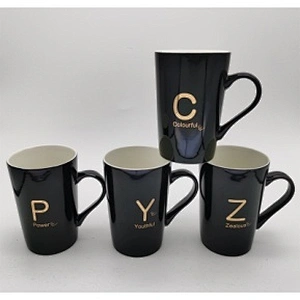 New bone china mug with decal