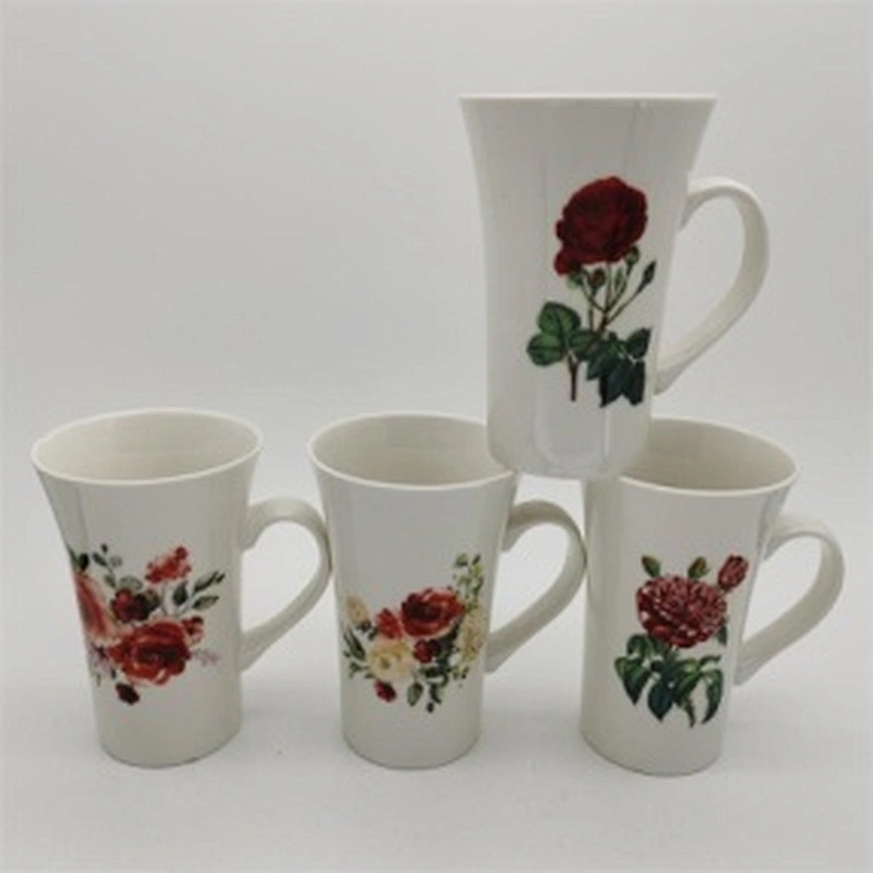 New bone china mug with decal