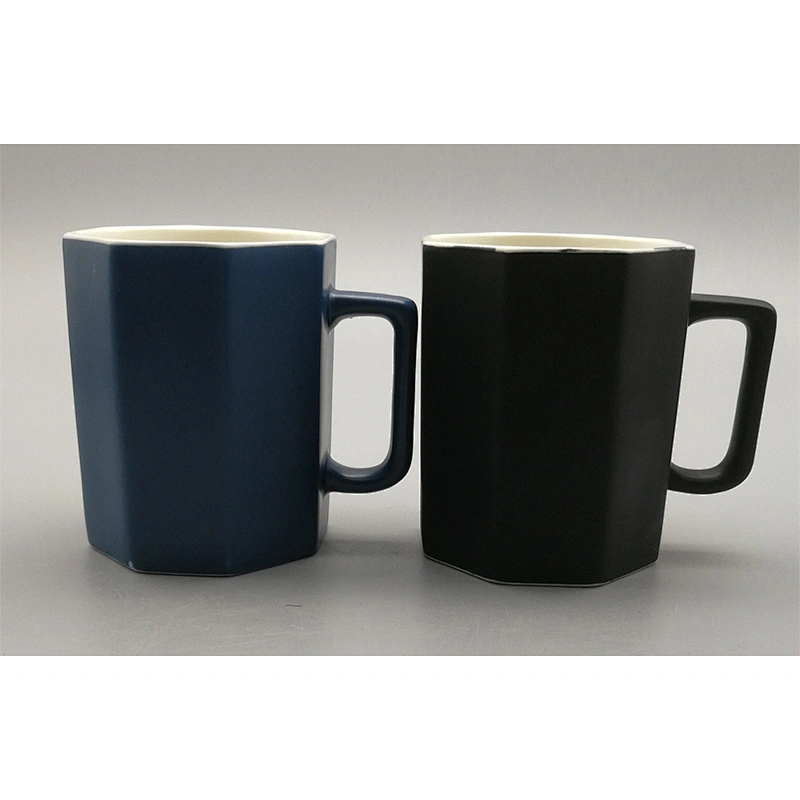 Color glazed mug