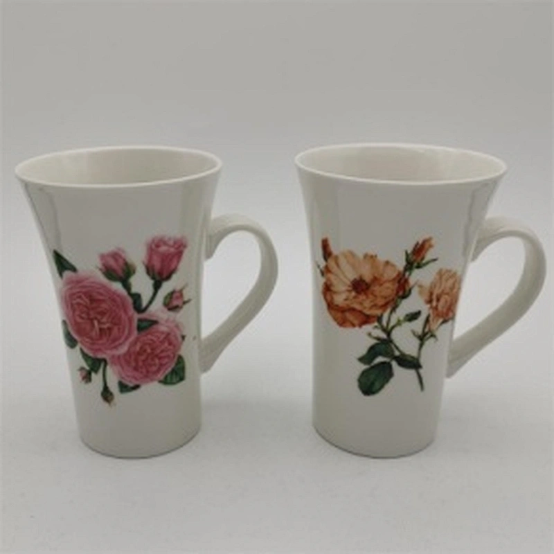 New bone china mug with decal