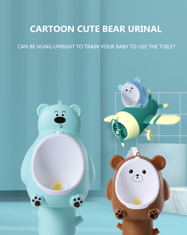 cartoon cute bear urinal