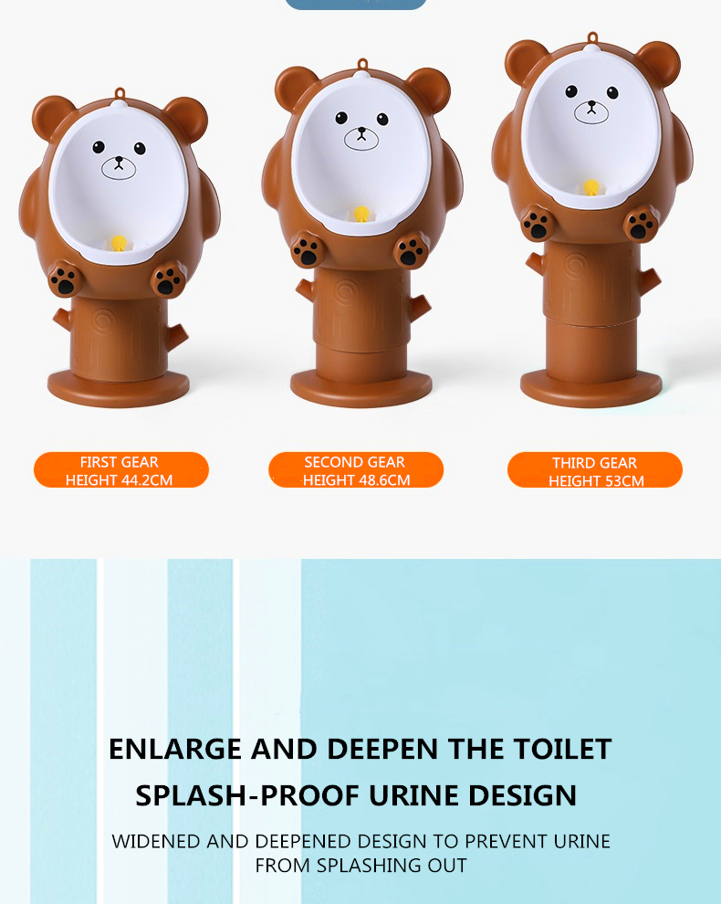 enlarge and deepen the toilet splash-proof urine design