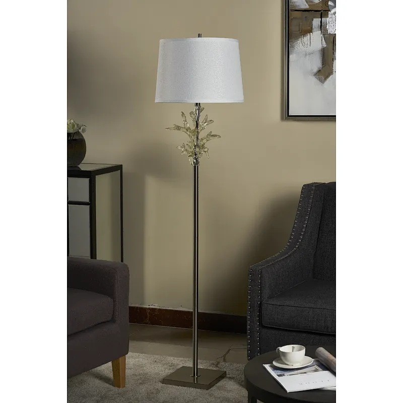 Crystal Coral Floor Lamp