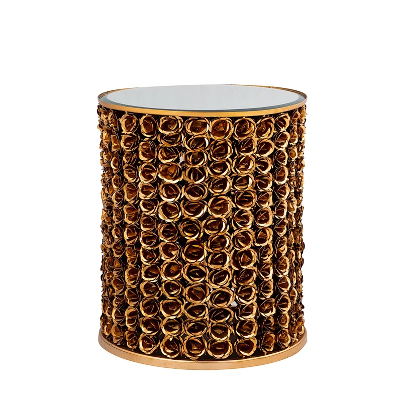 Rose Flower end table