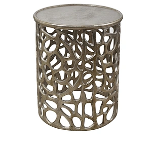 Rusted Nickel Side Table
