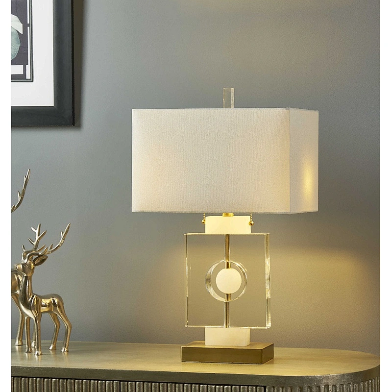 Yates Geometric Shapes Table Lamp