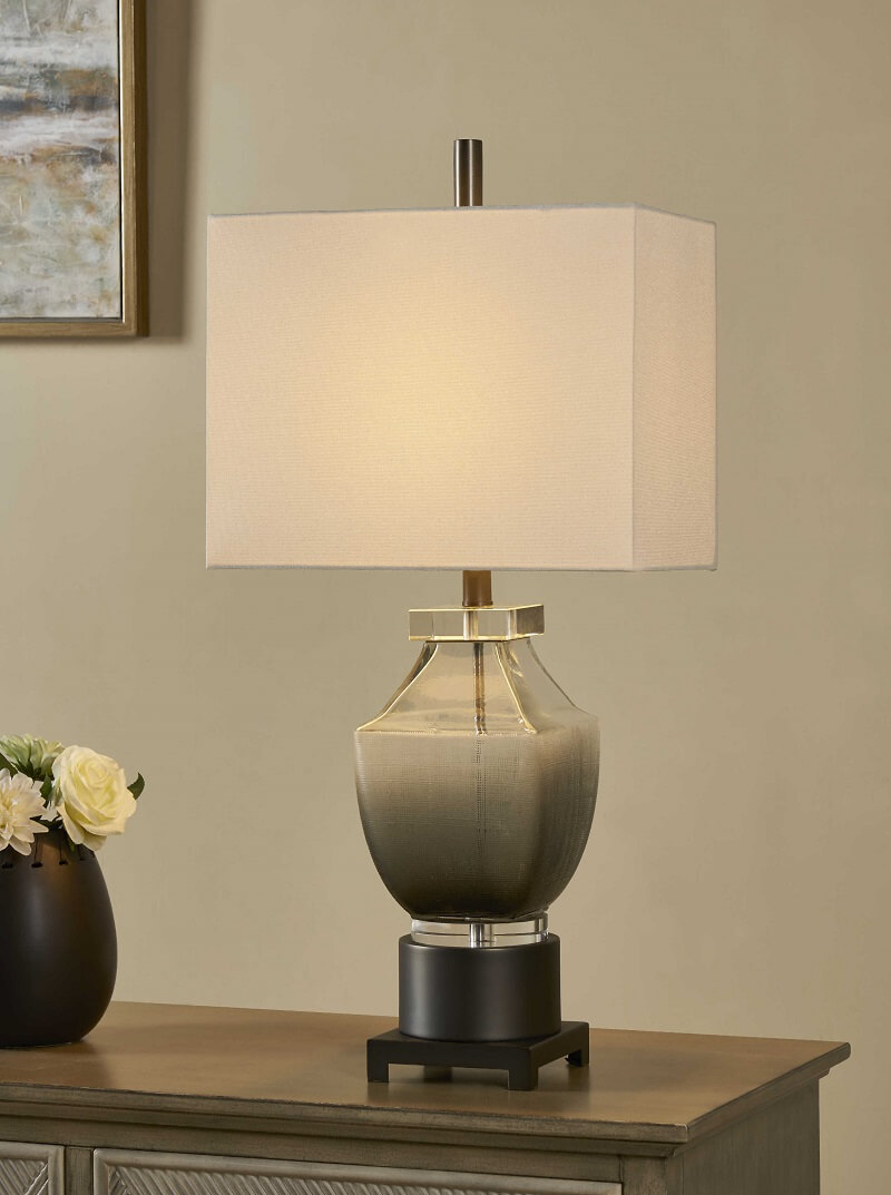 Mc Cance Glass Table Lamp