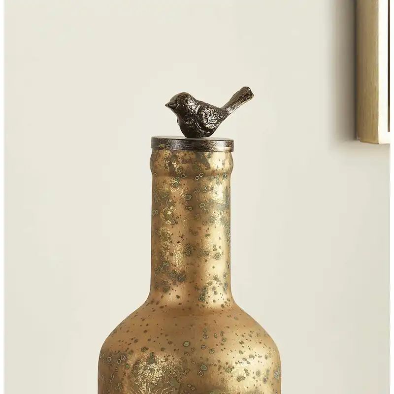 With Bird Bottle