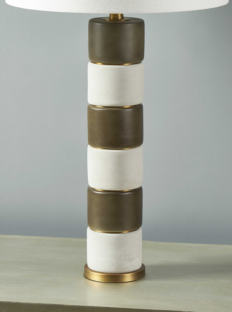 concrete table lamp