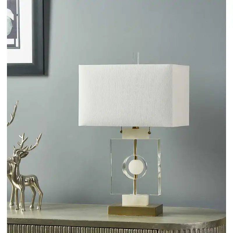 Yates Geometric Shapes Table Lamp