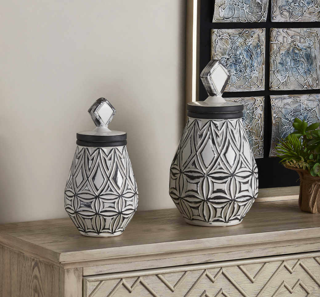 Geometrical Farm House Vases