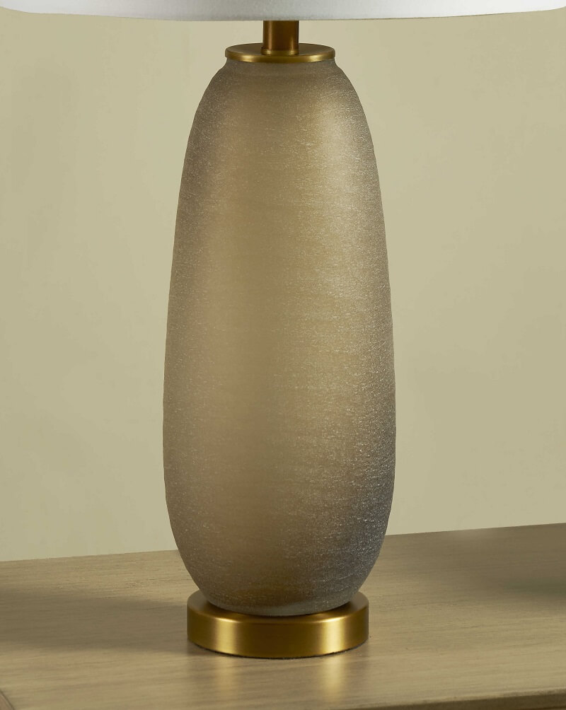 glass table lamp