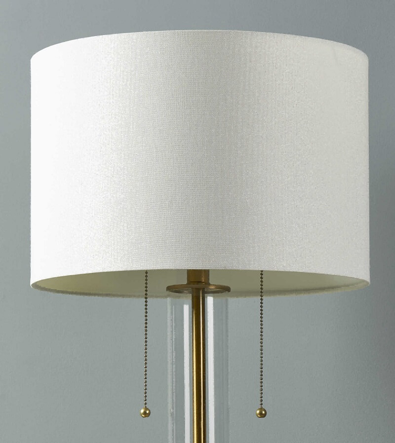 glass table lamp