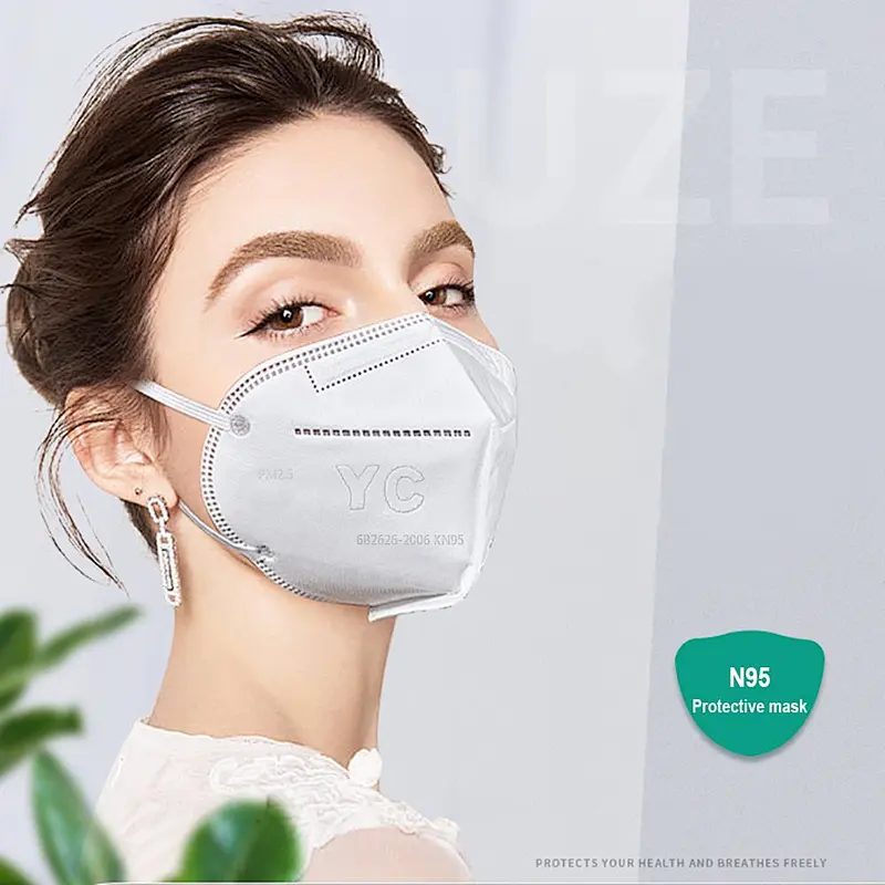 Factory Wholesale KN 95 Protection Face Mask Steady Stock N95 Protective Masks