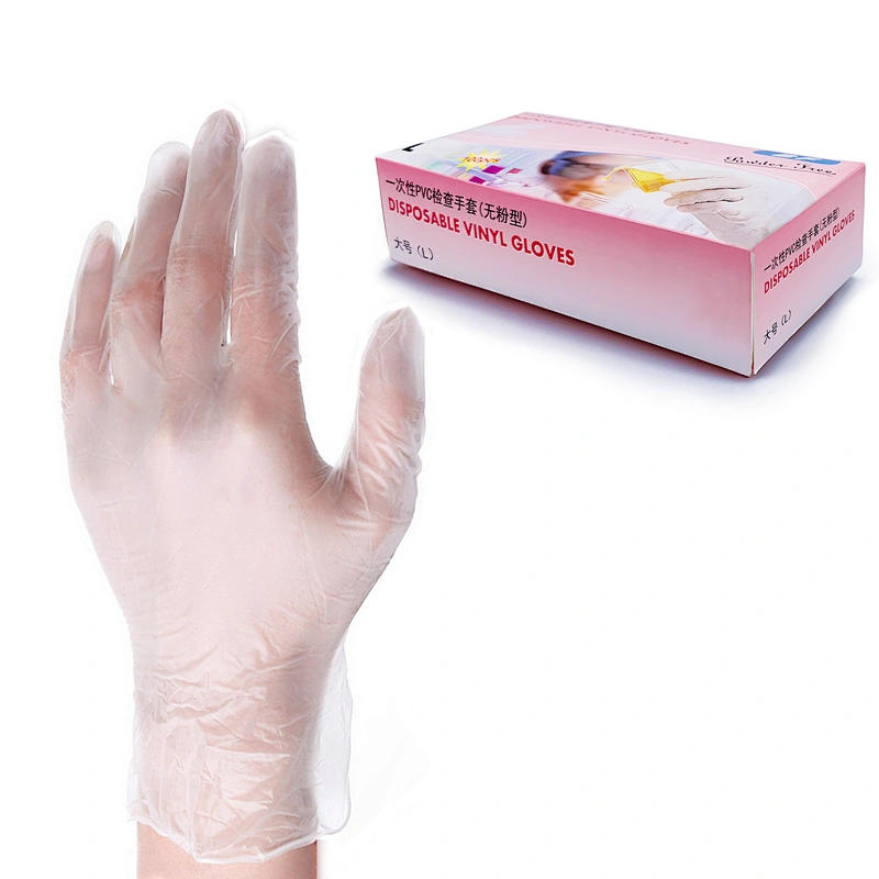 Disposable Medical PVC Vinyl Examination Gloves