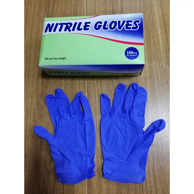 Cheap Safety Nitrile Disposable Gloves
