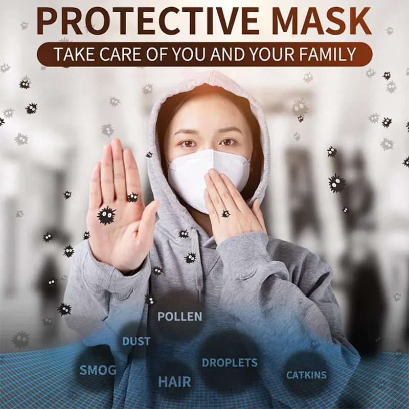 Factory Wholesale KN 95 Protection Face Mask Steady Stock N95 Protective Masks