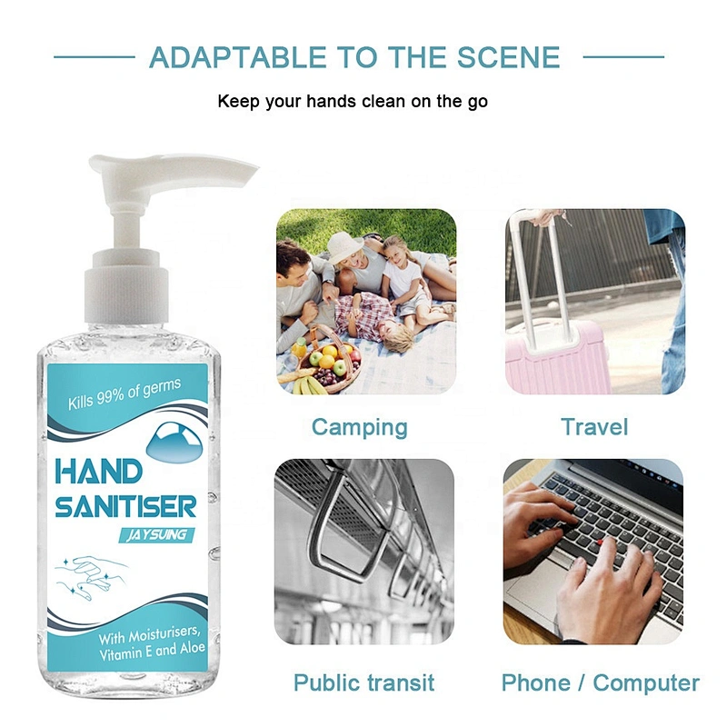 75Ml Instant Moisturizing 99.99% Antibacterial Manufacturers Gel Type Hand Sanitizer