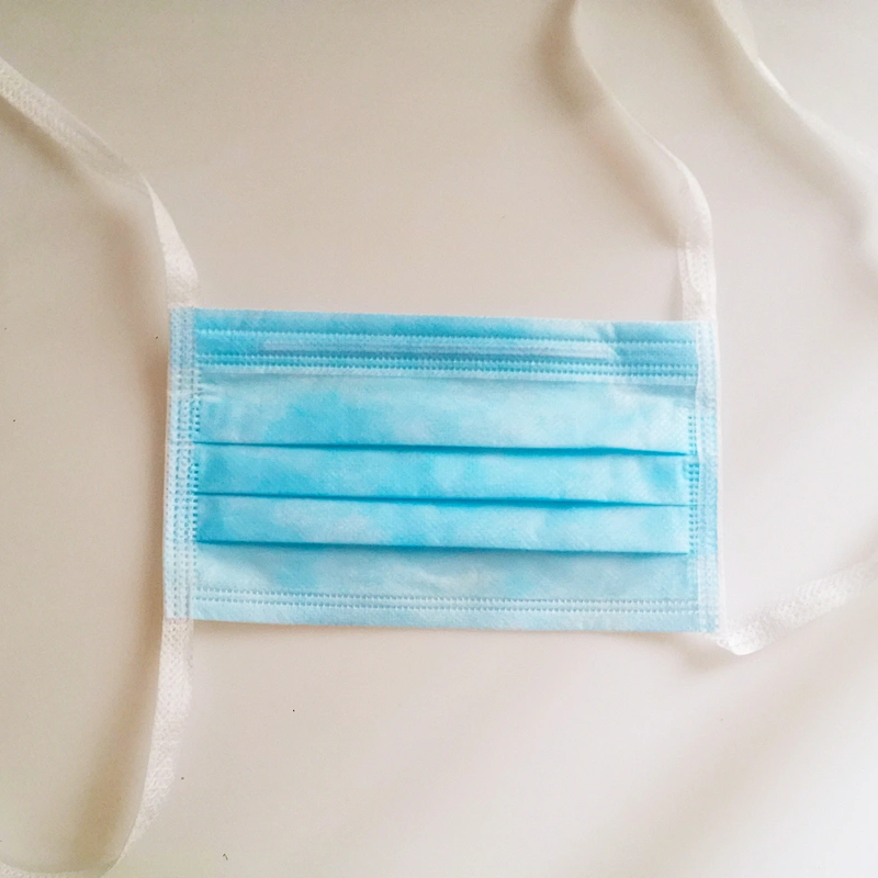 EN14683 Type IIR Disposable Surgical Mask Head Tie