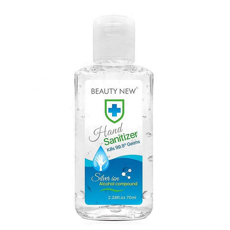 70Ml Instant Moisturizing 99.99% Antibacterial Manufacturers Gel Type Hand Sanitizer