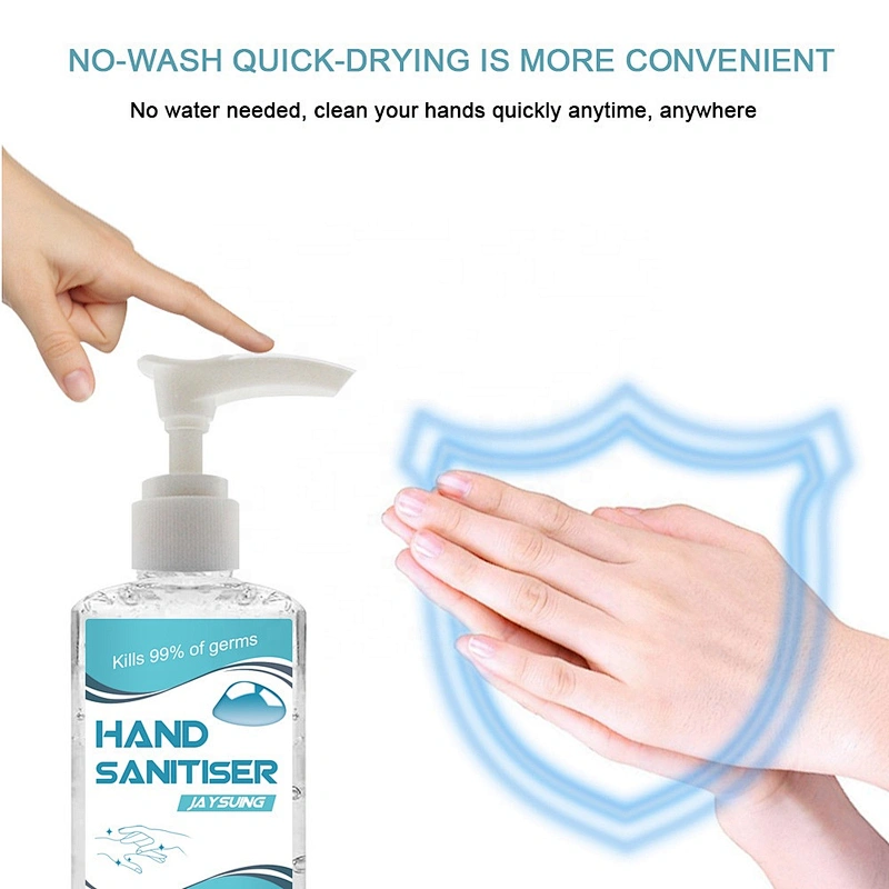 75Ml Instant Moisturizing 99.99% Antibacterial Manufacturers Gel Type Hand Sanitizer